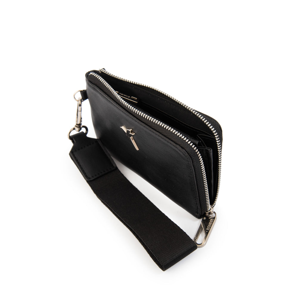 Billetera monserrat mediana negro