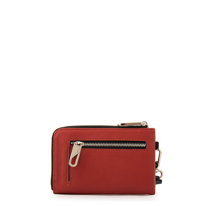 Billetera monserrat mediana rojo