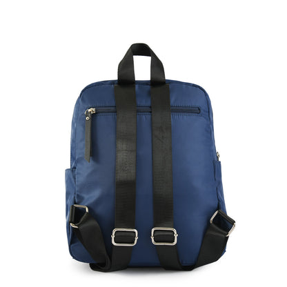 Mochila Mediana College Azul