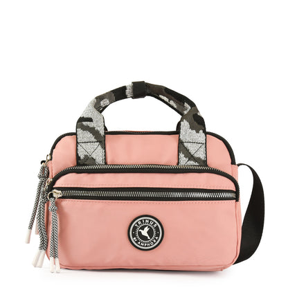 Cartera Bandolera Mediana Yali Rosa Viejo