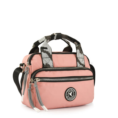 Cartera Bandolera Mediana Yali Rosa Viejo