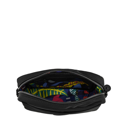 Cartera bandolera brooklyn mediana negro