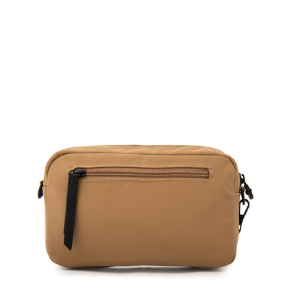 Cartera bandolera brooklyn mediana beige