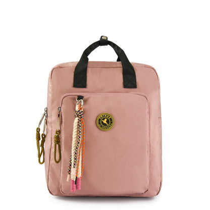 Mochila porta notebook grande nara rosa viejo