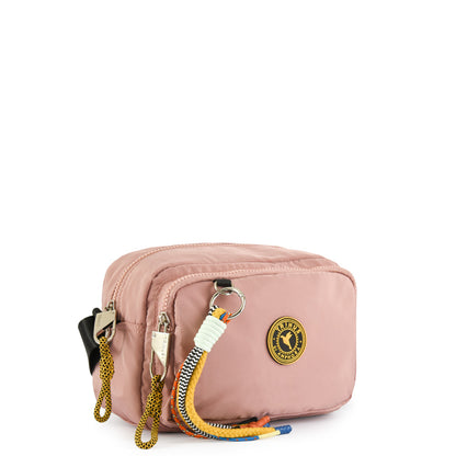 Cartera Bandolera Pequeña Nara Rosa Viejo