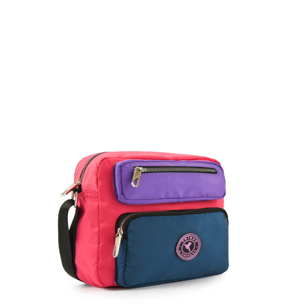 Cartera bandolera mediana silvie fucsia