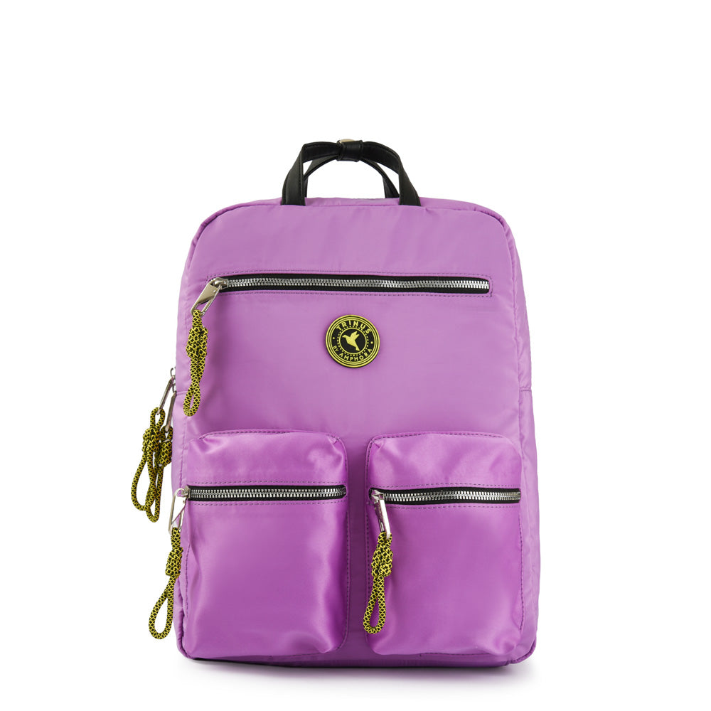 Mochila porta notebook grande rou lila