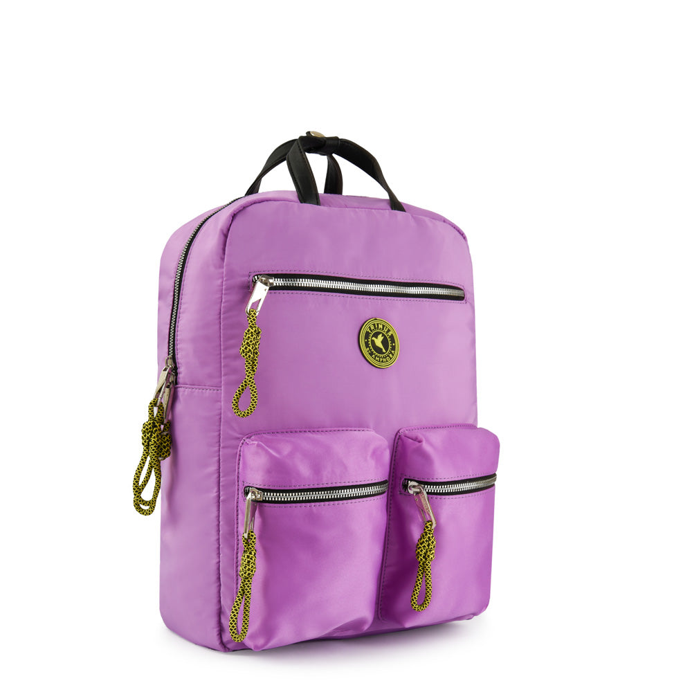 Mochila porta notebook grande rou lila