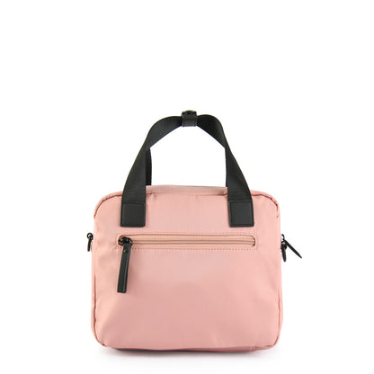 Cartera bandolera pequeña gansbaai rosa viejo