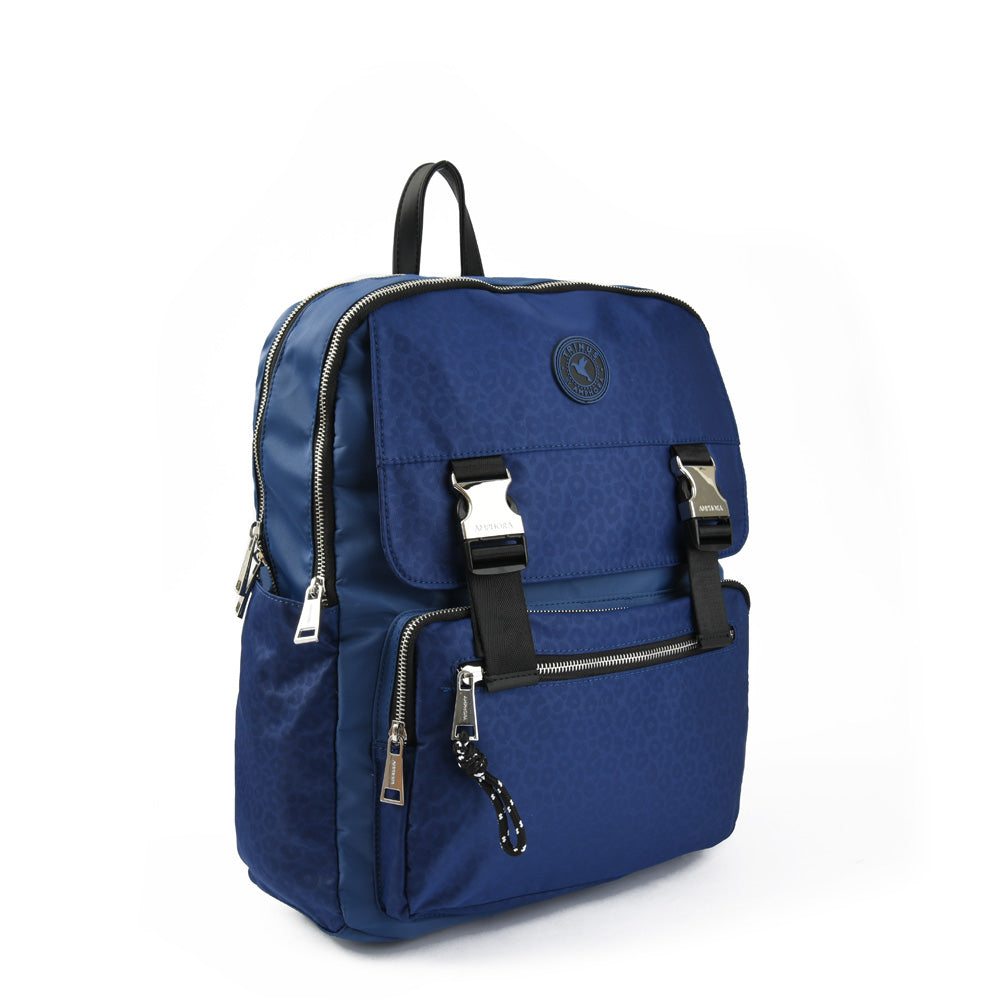 Mochila porta notebook college grande azul