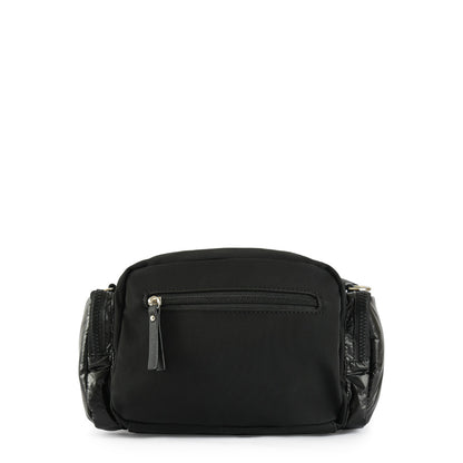 Cartera bandolera mediana milton negro