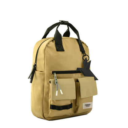 Mochila Porta Notebook Grande Auroria Beige