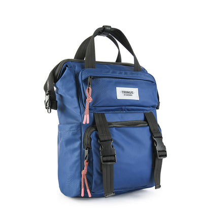 Mochila Porta Notebook Grande Giyani Azul Oscuro