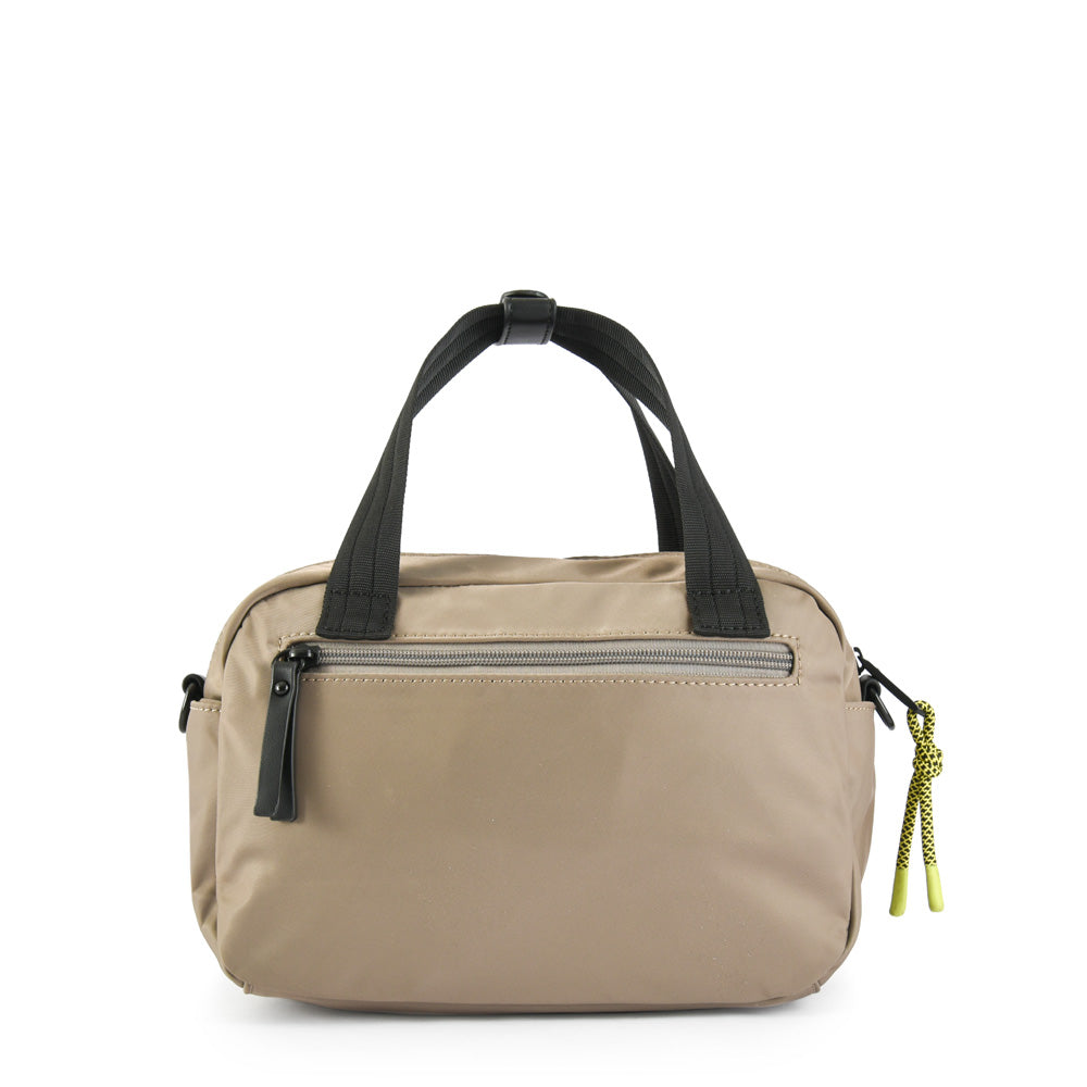 Cartera bandolera mediana giyani beige