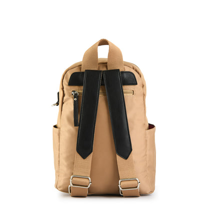 Mochila adelle beige