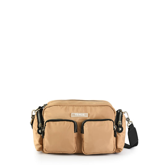 Cartera Bandolera adara beige