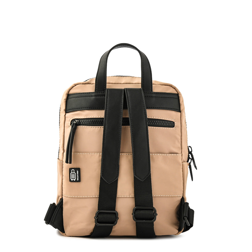 Mochila Porta Notebook Grande Whitney Beige