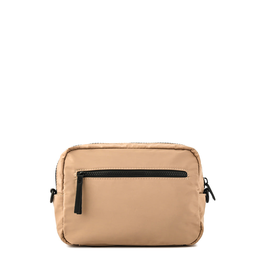 Cartera bandolera mediana whitney beige