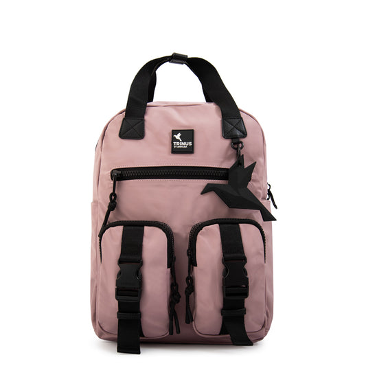 Mochila Porta Notebook patsy grande rosa viejo