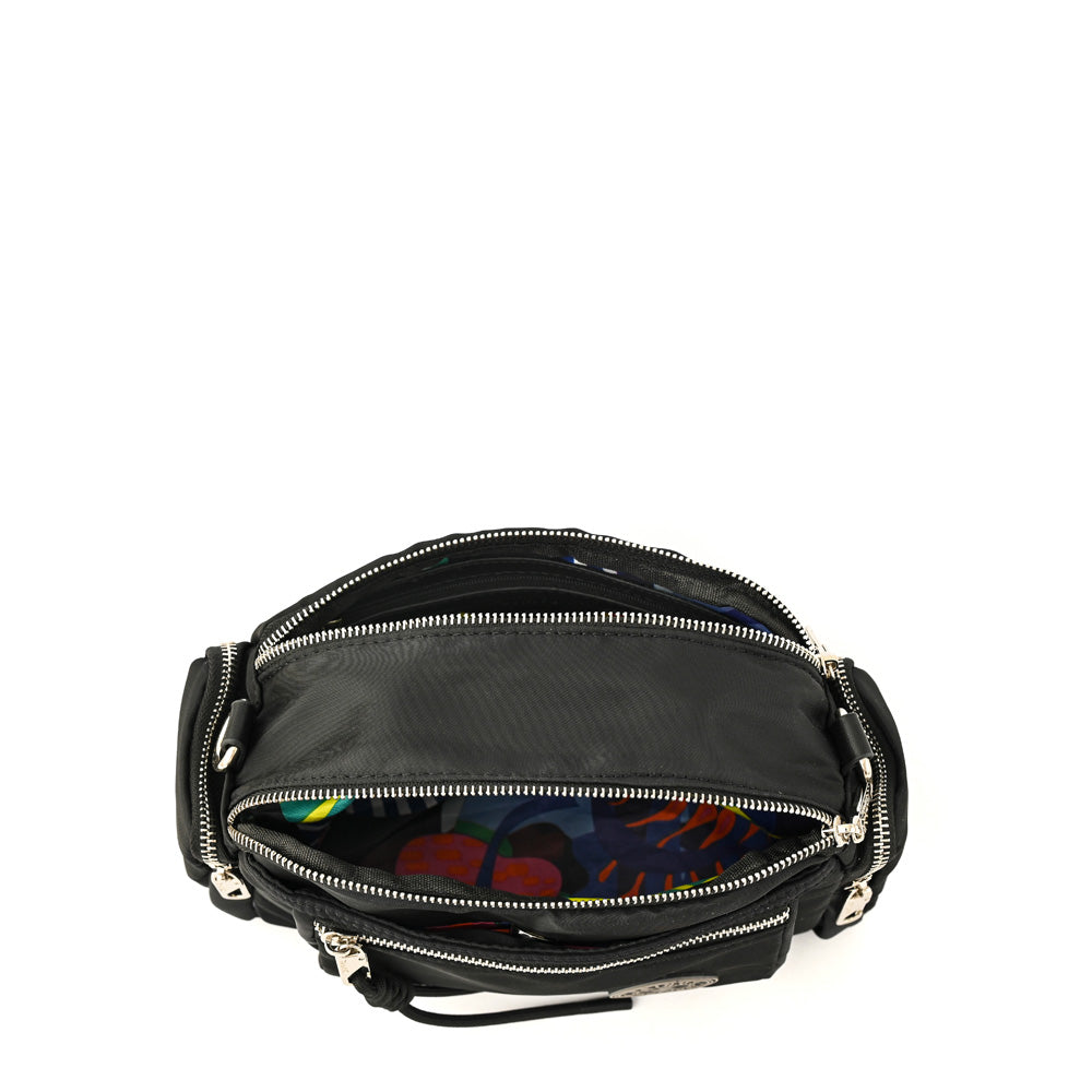 Cartera bandolera mediana halia negro