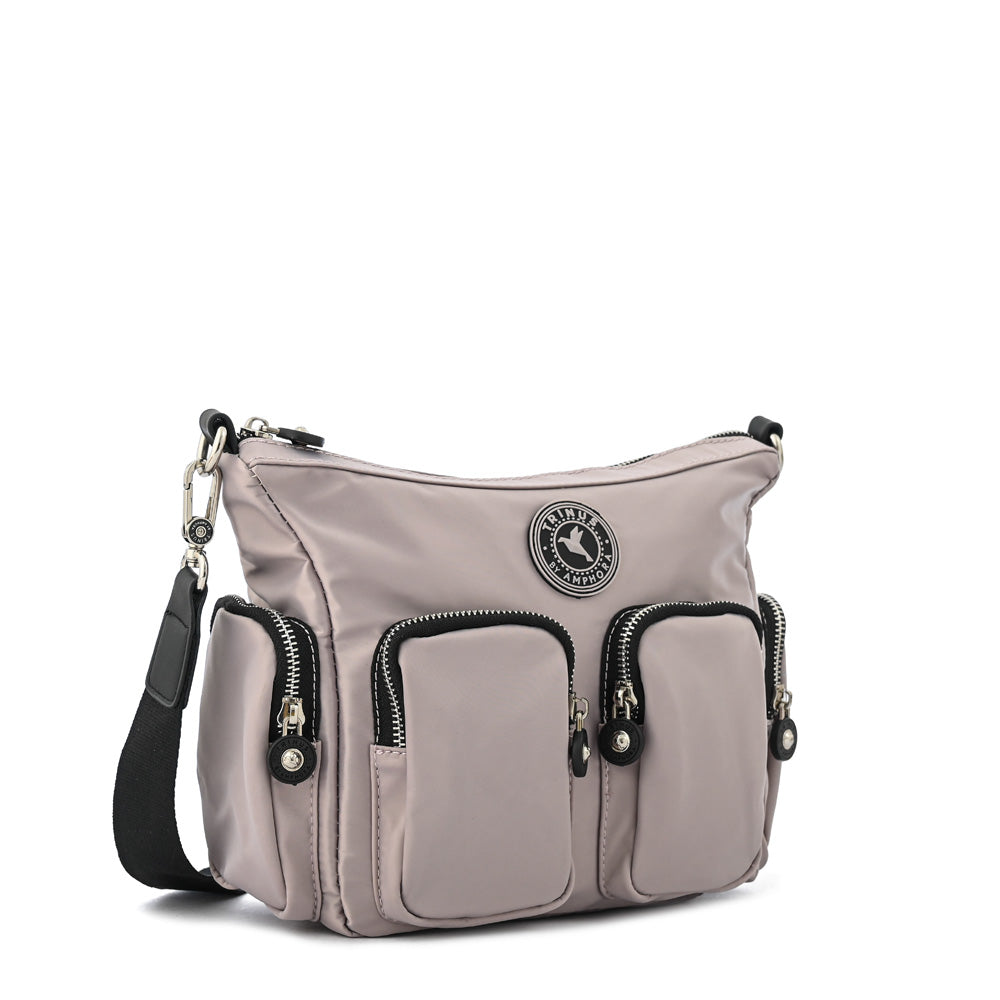 Cartera bandolera Carine Gris