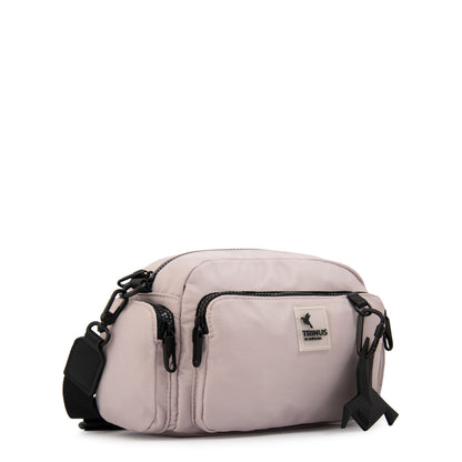 Cartera Bandolera mediana lorenza blanco crudo