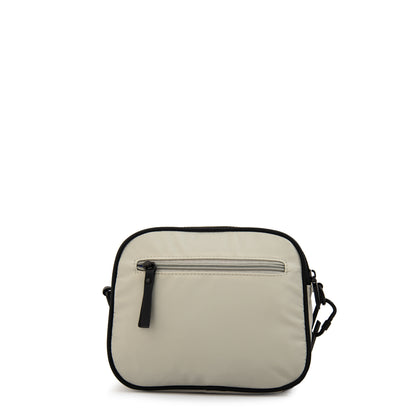 Cartera Bandolera mediana carina gris claro