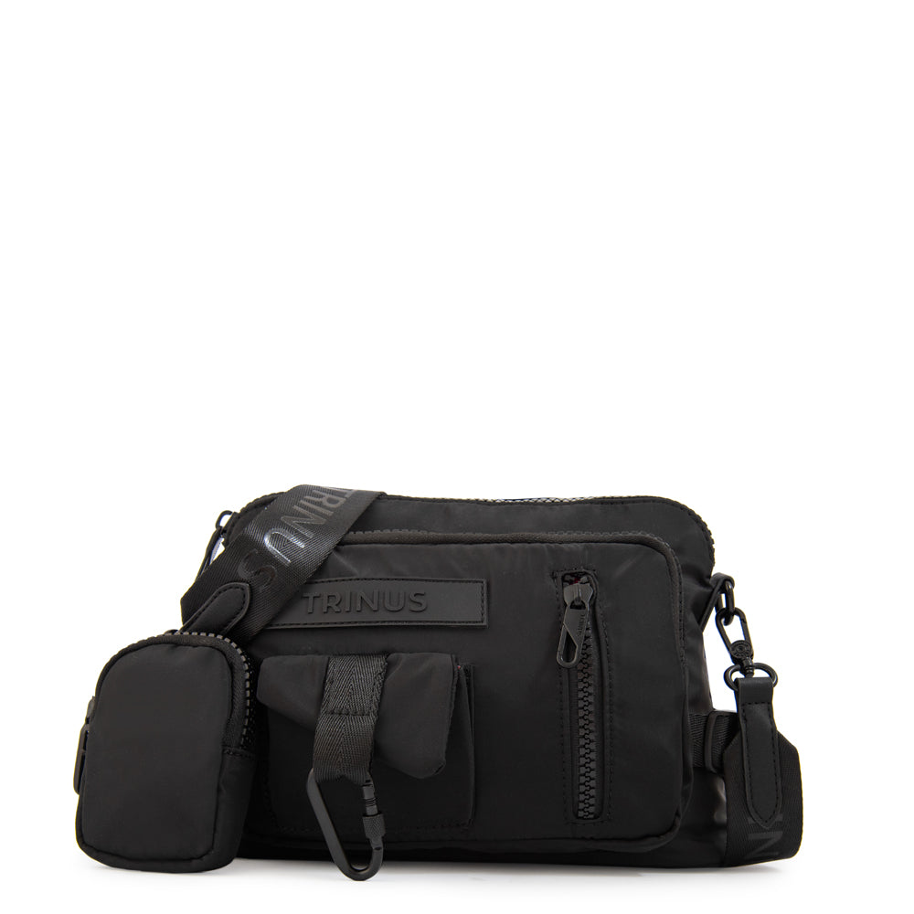 Cartera Bandolera regina mediana negro