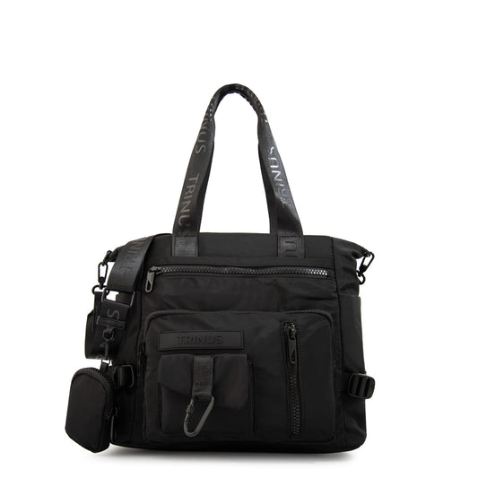 Cartera Dos Asas regina grande negro