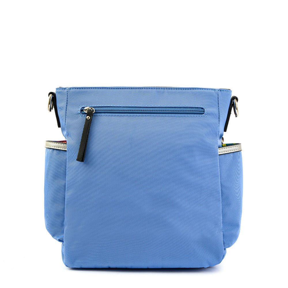 Cartera Bandolera Mediana Zuzu Azul