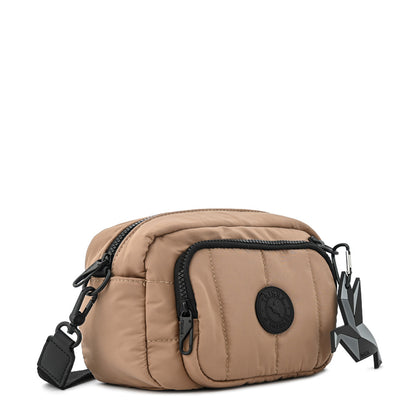 Cartera bandolera mediana florence beige