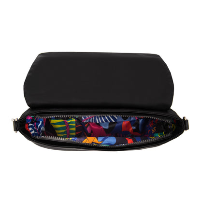 Cartera Bandolera mediana dania negro