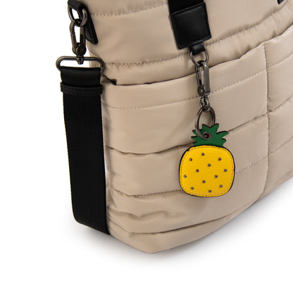 Cartera tote shopping tiana mediana beige