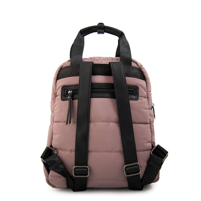Mochila tiana mediana rosa viejo