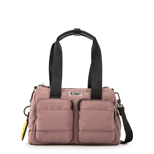 Cartera Dos Asas tiana pequeña rosa viejo