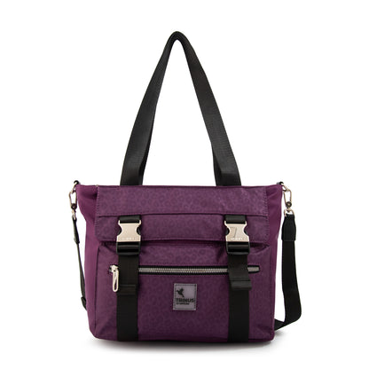 Cartera tote college grande morado