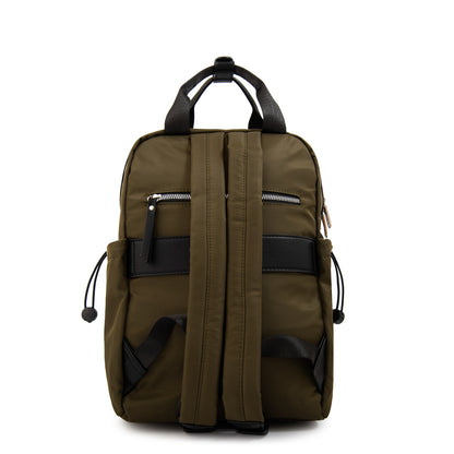 Mochila Porta Notebook college grande verde oliva
