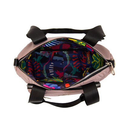 Cartera tote ivanca grande rosa viejo