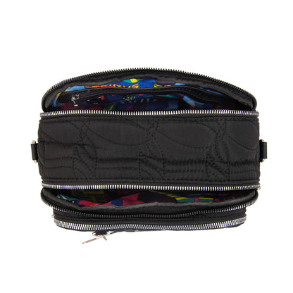 Cartera bandolera ivanca pequeña negro