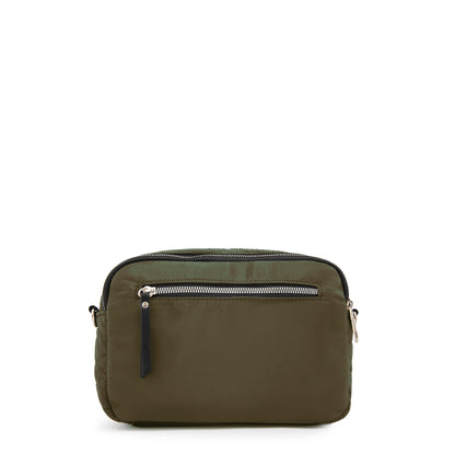 Cartera bandolera ivanca mediana verde oliva