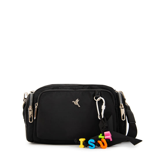 Cartera bandolera melania mediana negro
