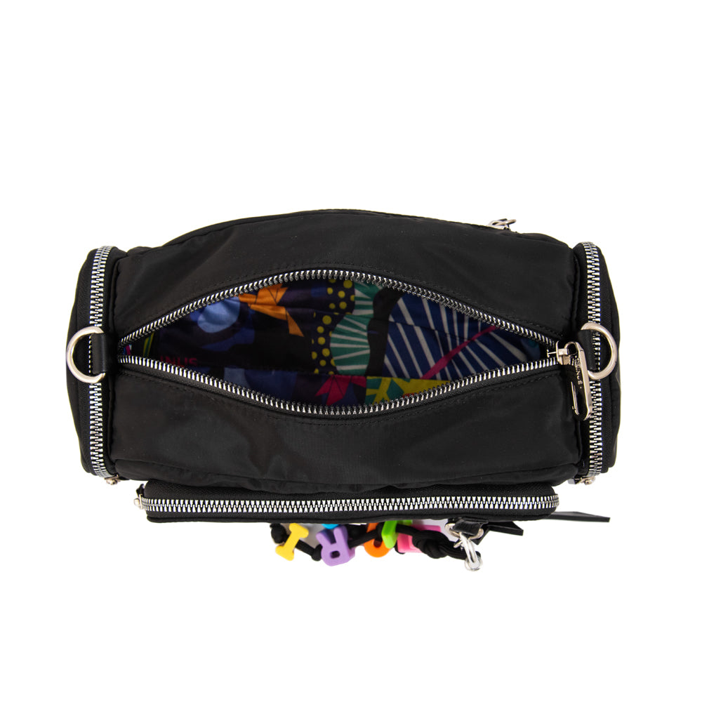 Cartera bandolera melania mediana negro