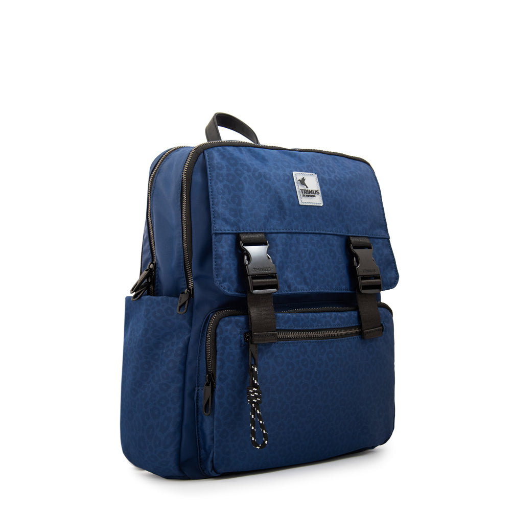 Mochila porta notebook college azul