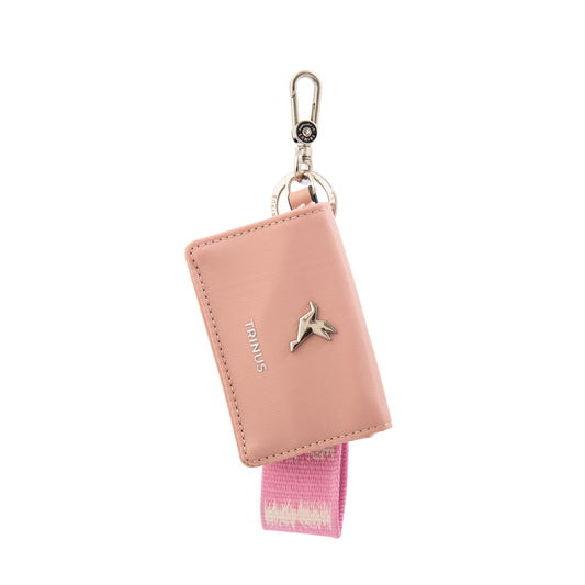 Llavero tarjetero briana rosa viejo