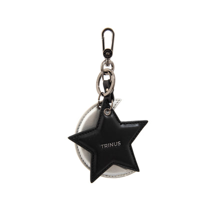 Llavero con colgante elia negro