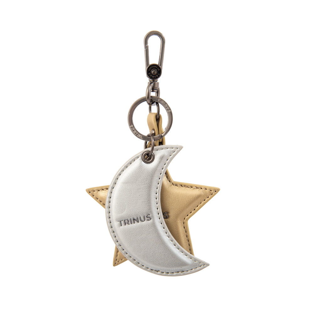 Llavero con colgante elia dorado