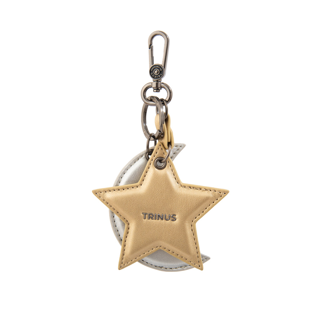 Llavero con colgante elia dorado