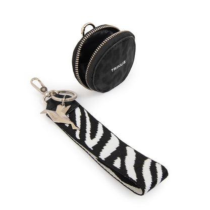 Hanging monedero solara pequeña negro